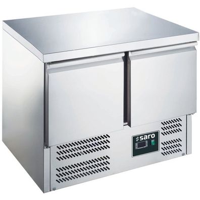 Saro Kühltisch ES 901 903x876x700mm mit 2 Türen aus Edelstahl