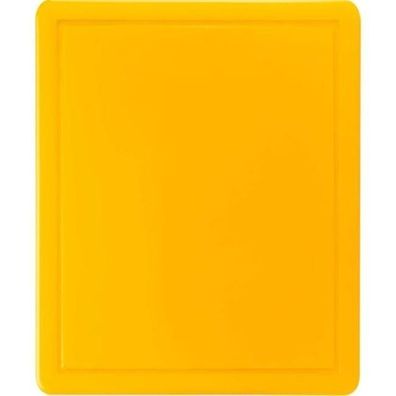 Stalgast Schneidebrett, Haccp, Gelb, 600 X 400 X 18 mm (Bxtxh)
