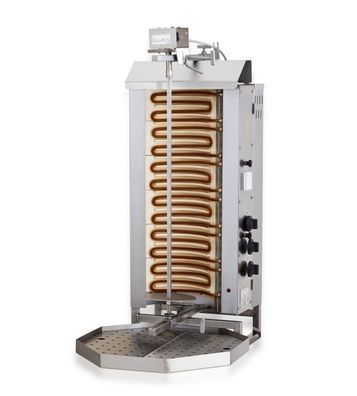 Gyros Grill Elektro Motorposition Oben 6 Heizzonen