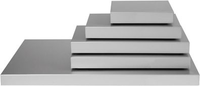 Saro Kühl-Servierplatte Modell STAY mit Aluminium-Beschichtung in GN12
