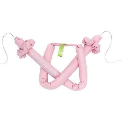 Glov CoolCurl Innovativer Lockenwickler fuer Haare ohne Hitze in Pink