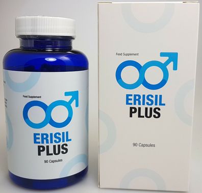 Erisil Plus -Neu & OVP - 90 Kapseln - mit Ginseng , aca Wurzel - Erisilplus