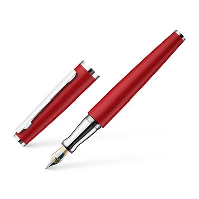 Otto Hutt Füllfederhalter design 06 rot glanz