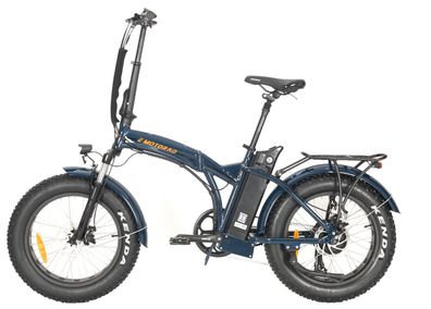 Faltbares Elektrofahrrad mit 20-Zoll-Fat-Reifen Abnehmbar 36V 13Ah Akku E-Bike