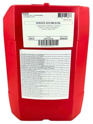 Motul Specific 2312 0W-30 20 Liter