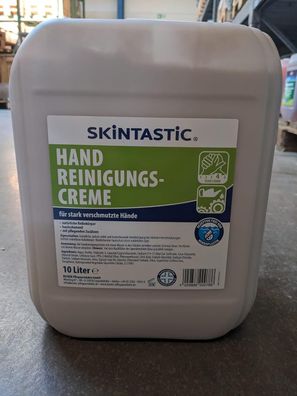 Skintastic Handreinigungscreme mit microfeinen Reibekörpern 10 l Kanister