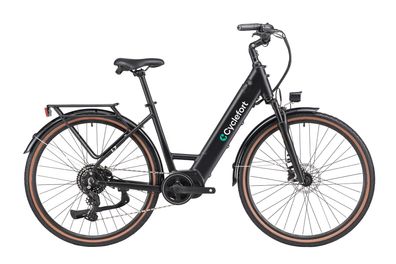 Step-thru E-Citybike Mountainbike für Damen mit 36V 17,5Ah Samsung Akku 700C E-bike
