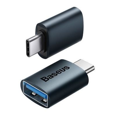 Baseus High-Speed USB-C auf USB-A 10Gb/s Adapter - Blau