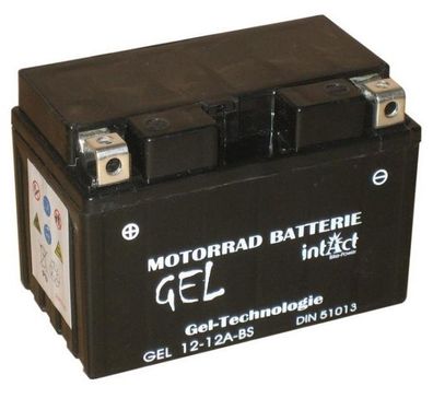 IntAct - Bike-Power GEL - 12-12A-BS / YTX12A-BS / 51013 - 12 Volt 10Ah Pb