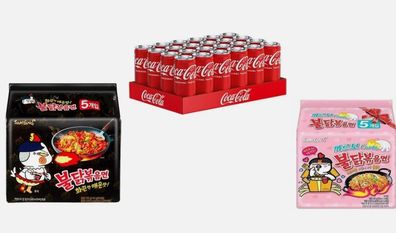Coca-Cola 24 x 0,33 l + B. Carbonara & B. Sch. Hähnchen je 5x140 g