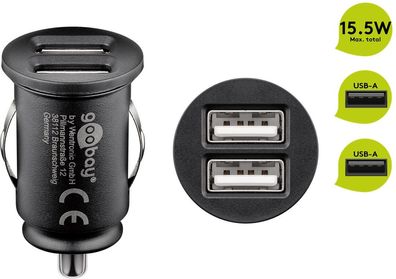 Dual-USB Auto-Ladegerät (15,5 W)