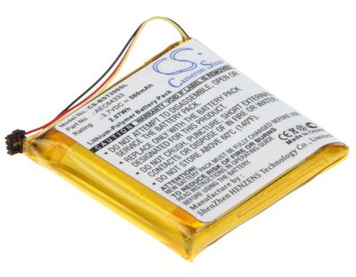 Ersatzakku - CS-BST200SL - BEATS Studio 2.0 / AEC643333 - 3,7 Volt 560mAh Li-Ion