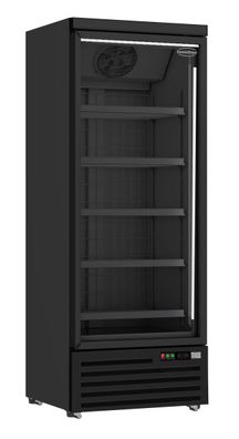 Gastronomie Combisteel Tiefkühlschrank mit 1 Glastür und 5 Gitter 600 Liter