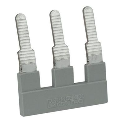 Einlegebrécke Steckbrécke Querverbinder 3-Spur EB 3-10 fér PC10 Phoenix Contact