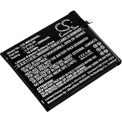 Ersatzakku - CS-WKU969SL - WIKO 9692 / TLP16L08 - 3,8 Volt 2800mAh Li-Polymer