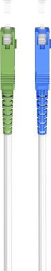 Glasfaserkabel (FTTH), Singlemode (OS2) White, (Simplex), 25 m
