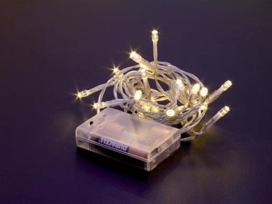 Mini-Tischleuchte LED - 2 m - 20 warmweiße Lampen - transparenter Draht - Modulato