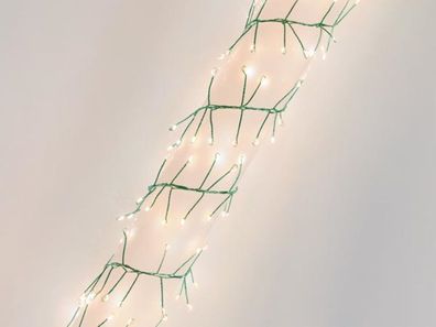 Bundlelight LED - 6 m - 600 arizona white Lampen - grüner Draht - 24 V