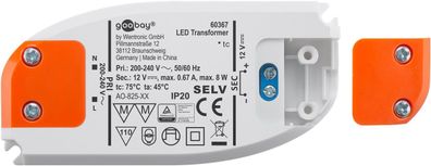 LED-Trafo 12 V/8 W