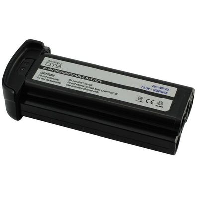 OTB - Ersatzakku kompatibel zu Canon NP-E3 - 12 Volt 1650mAh Ni-MH