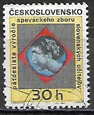 Tschechoslowakei gestempelt Michel Nummer 2000