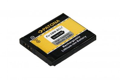 Ersatzakku - Panasonic DMW-BCL7 - 3,7 Volt 690mAh Li-Ion