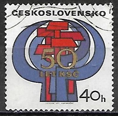 Tschechoslowakei gestempelt Michel-Nummer 2005