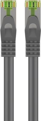 GHMT-zertifiziertes CAT 8.1 Patchkabel, S/FTP (PiMF), grau