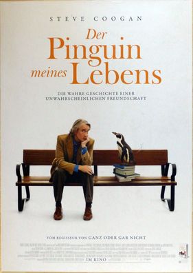 Der Pinguin meines Lebens - Original Kinoplakat A0 - Steve Coogan - Filmposter