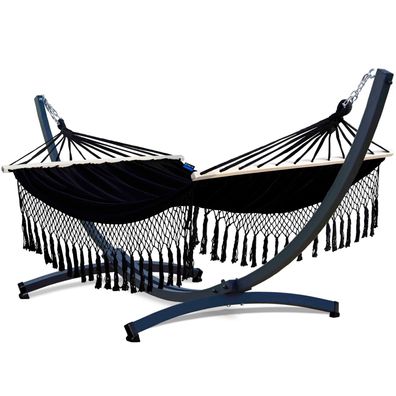 Potenza Hängematte 220X160 mit Prime Aluminium Gestell für 2 Personen