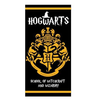 Harry Potter Badetuch 70×140 cm – Hogwarts School of Witchcraft and Wizardry