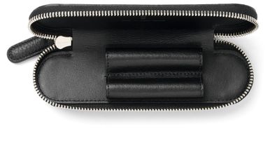 Graf von Faber-Castell Reißverschlussetui 2er Cashmere, schwarz