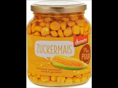 Nur Puur Zuckermais Demeter 350g