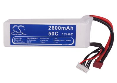 Ersatzakku - CS-LT969RT - 22,2 Volt 2600mAh Li-Polymer