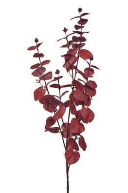 Fink Blätterzweig, Kunstblume, Kunstfasern, rot, L. 10 cm, B. 10 cm, H. 110 cm
