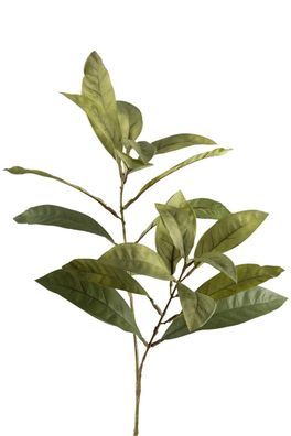 Fink Blätterzweig, Kunstblume, Kunstfasern, grün, H. 72 cm Höhe: 72.00 cm 185010