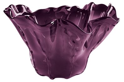Fink JONA, Teelichthalter, Silberfolie, glatt, rosa, silberfarben, L. 15 cm, B