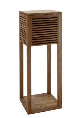 Fink CARMEL, Säule, Akazienholz, glatt, braun, L. 30 cm, B. 30 cm, H. 90 cm 174013
