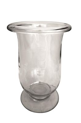Fink SINTRA, Windlicht, Vase, Glas, glatt, klar, L. 23 cm, B. 23 cm, H. 35 cm, D
