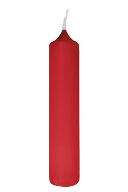 Fink CANDLE, getauchte Titankerze, Paraffin, hellrot, L. 40 cm, B. 40 cm, H. 20