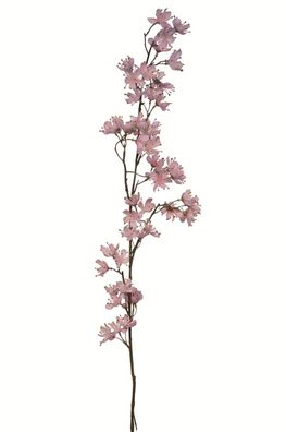 Fink Kirschblüte, Kunstblume, Kunstfasern, pink, L. 1 cm, B. 15 cm, H. 109 cm