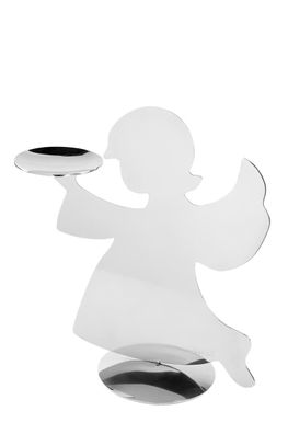 Fink Holyworker, Kerzenhalter, Edelstahl , silberfarben, L. 14 cm, B. 7 cm, H. 15