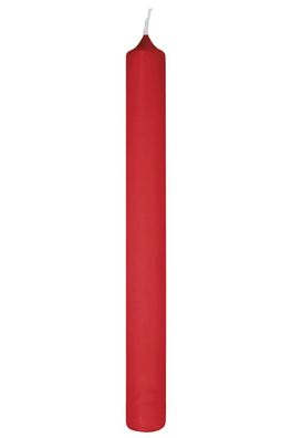 Fink CANDLE, getauchte Titankerze, Paraffin, hellrot, L. 40 cm, B. 40 cm, H. 40