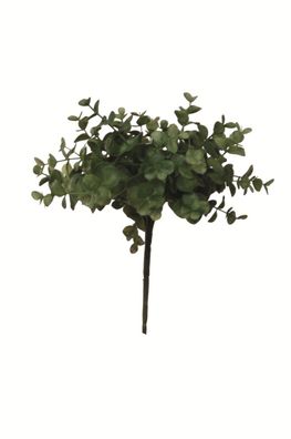 Fink Eukalyptus, Kunstblume, Kunstfasern, grün, L. 15 cm, B. 15 cm, H. 24 cm, D