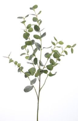 Fink Eukalyptuszweig, Kunstblume, Kunstfasern, grün, L. 85 cm, B. 15 cm, H. 5 cm