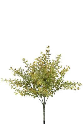 Fink BLATT, Kunstblume, Kunstfasern, gelb, grün, H. 35 cm Höhe: 35.00 cm 185006