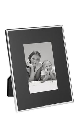 Fink SORA, Bilderrahmen 10x15 cm, Metall, glatt, schwarz, silber, L. 18 cm, B. 23