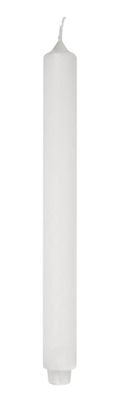 Fink CANDLE, gelackte Stabkerze, Paraffin, weiß, L. 25 cm, B. 3 cm, H. 3 cm, D. 3