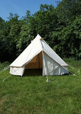 LARP Zelt Merglin, naturfarben