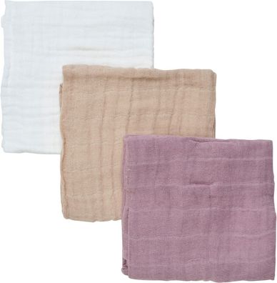 Pippi Babywear Kinder Windel Organic Cloth Muslin (3-Pack) 6668
